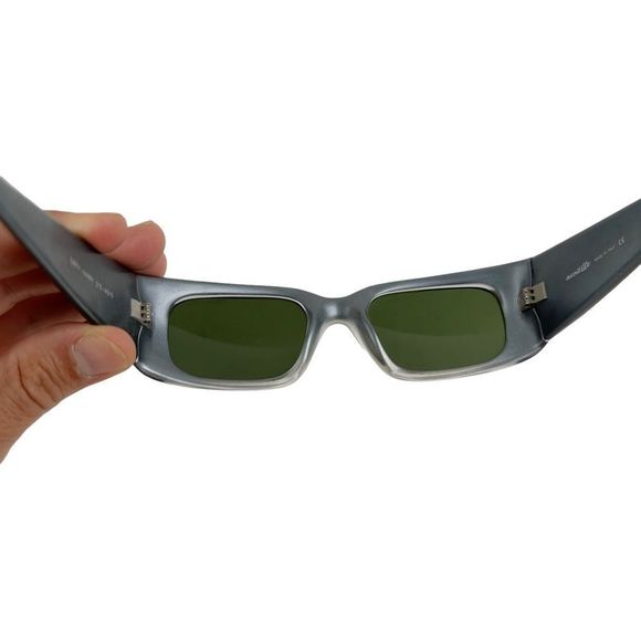 Rare Vintage Arnette Sunglasses Dirty Harry 215-4515 Grey Surf Skateboard Snow - Picture 7 of 9